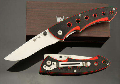 CRKT 1088C Ceramic Floder Knife(Red)