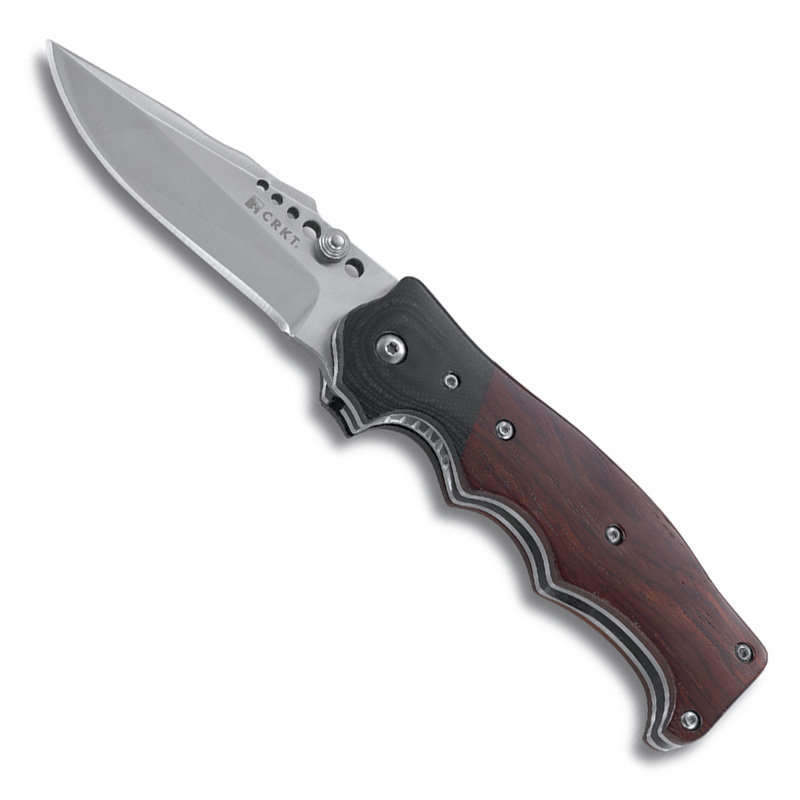 CRKT 7080W, Crawford Natural 2, Cocobolo with G10 Bolster, Only One