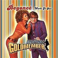 BEYONCE KNOWLES - WORK IT OUT - AUSTIN POWERS GOLDMEMBER - THE REMIXES - US IMPORT