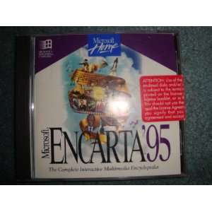 Microsoft Encarta '95: The complete Interactive Multimedia Encyclopedia CD-ROM