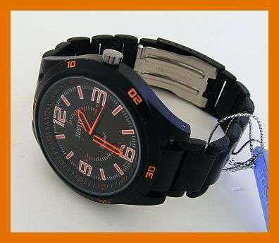 JUSTIN WATCH WITH NEON ORANGE FACE BARGAIN SALE!!!