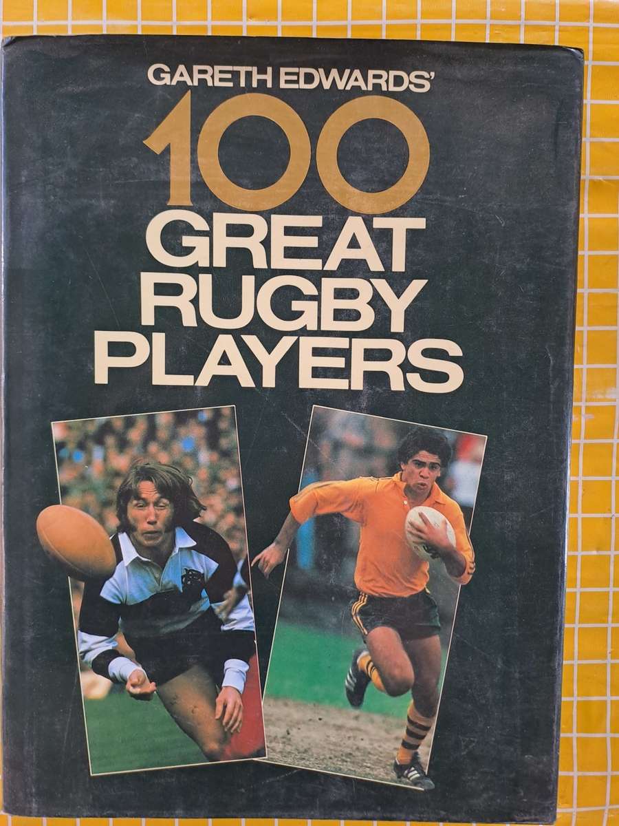 Rugby book - 100 Great Rugby Players - Gareth Edwards