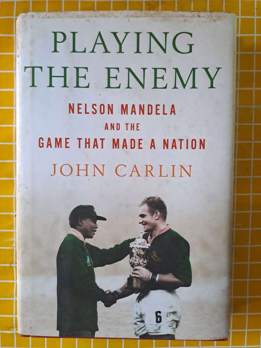 Rugby book - Playing the enemy h/c d/w