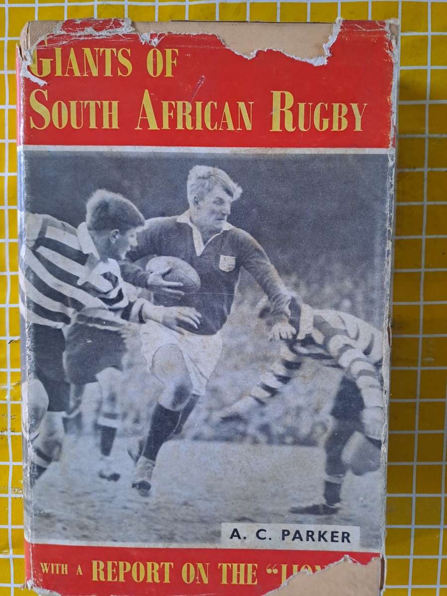 Rugby book - Giants of South African Rugby h/c d/w