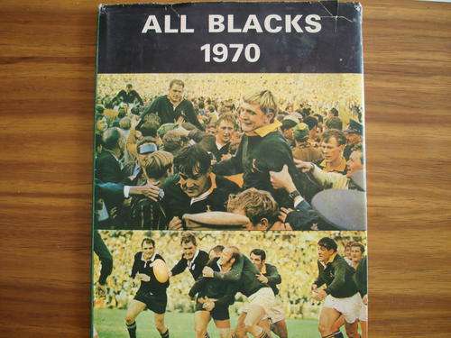 Signed Rugby book: 1970 Springboks vs All Blacks