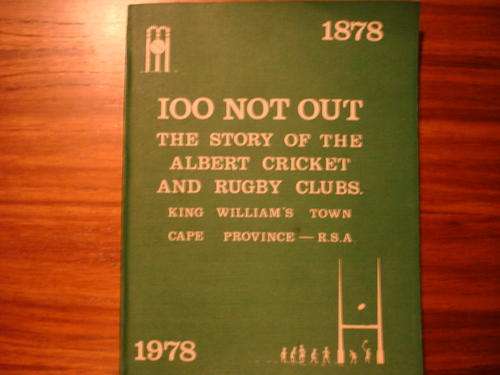 History of the Albert Cricket and Rugby Club: King William's Town