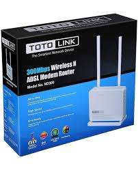 Totolink ND300 300Mbps Wireless N ADSL 2/2+ Modem Router