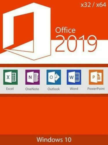 Microsoft Office 2019 Pro Plus Professional Genuine Lifetime License for Windows