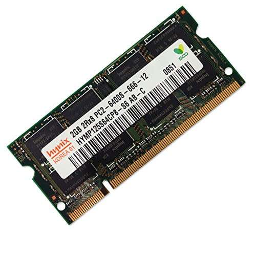 SO-DIMM Laptop Ram 2GB DDR2 PC2 800mhz (6400S) Used Very Good Condition Hynix