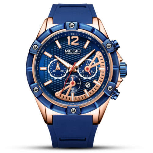 Megir 2083 Blue !! Chronograph Watch!! Brand New!! Clearance