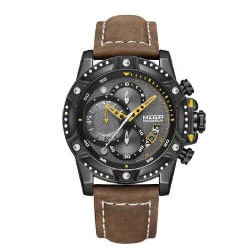 Megir 2130 Brown !! Chronograph Watch!! Brand New!! Clearance