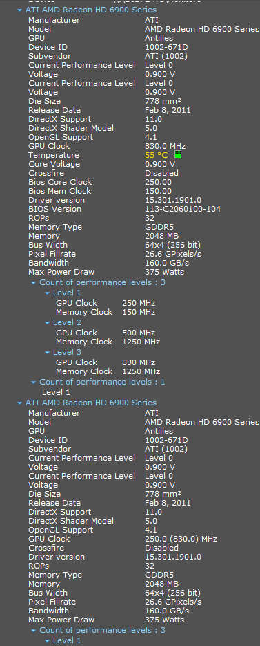 SAPHIRE RADEON HD6990 4GB 512 Bit Dual Graphics Card