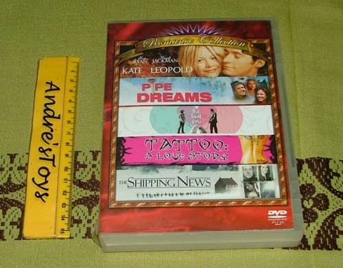 DVD Set ~ Romane Collection ~ Pipe Dreams, Dog Gone Love, Tatto A Love Story, The Shipping News