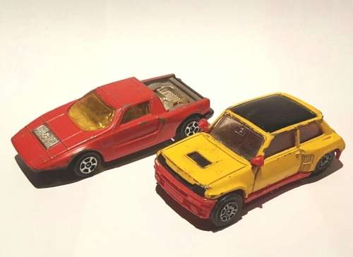 Corgi ~ Renault 5 and Mercedes