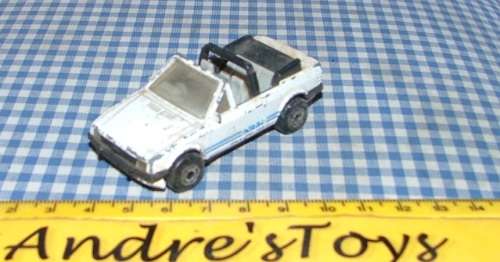 Matchbox 1985 ~ Ford Escort XRi cabriolet ~ Loose