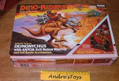 Dino-Riders ~ Harness the power of Dinosaurs ~ Scale 1:24 Tyco Toys