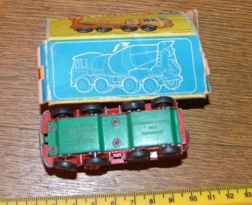 Lesney / Matchbox No21D Foden Concerte Truck ~ 1968 ~  With a F type Original Box