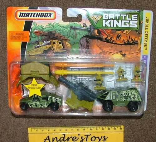 Matchbox 2008 Battle Kings ~Jungle Defense  ~ MIP