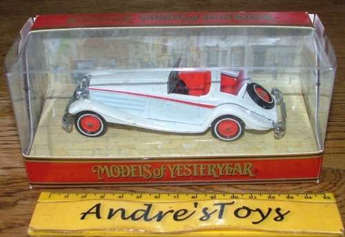 MATCHBOX YESTERYEAR 1993 ~  YY020A/D Mercedes Benz 540K ~ original box ~ Rare