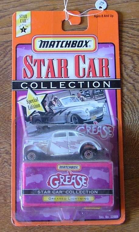 1997 Matchbox ~ Star Car ~ Greese ~ Mint in Pack