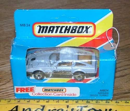 1981 Matchbox ~ Blue Window Box ~ MB24 Nissan 300ZX Turbo ~ Boxed