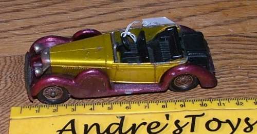 Matchbox MOY ~ Y 11 1938 Lagonda Drophead Coupe ~  1972 ~ Loose