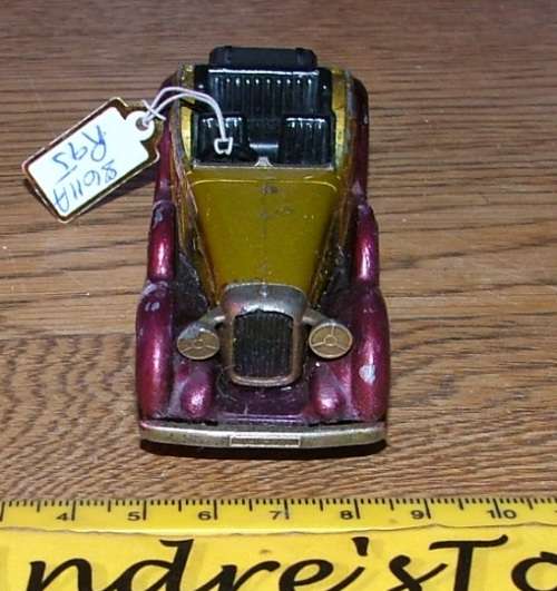 Matchbox MOY ~ Y 11 1938 Lagonda Drophead Coupe ~  1972 ~ Loose