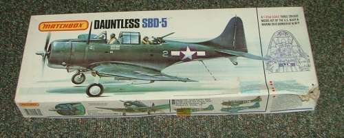 MATCHBOX PK-503~1:32~Douglas SBD-5 Dauntless~WWII US Navy/Marines Fighter Plan ~ original box ~ Rare