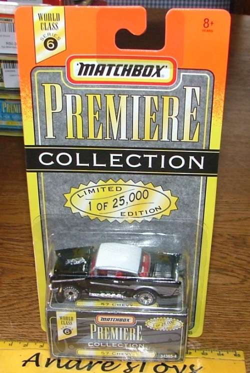 Matchbox ~  1995 ~ Premiere World Class Series 6 ~ Set of 6 ~  Mint in Pack