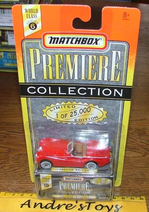 Matchbox ~  1995 ~ Premiere World Class Series 6 ~ Set of 6 ~  Mint in Pack