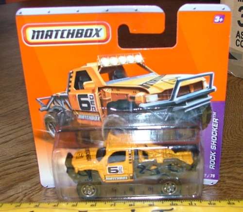 2010 Matchbox ~ No67 ~ Rock Shocker ~ Mint on short card