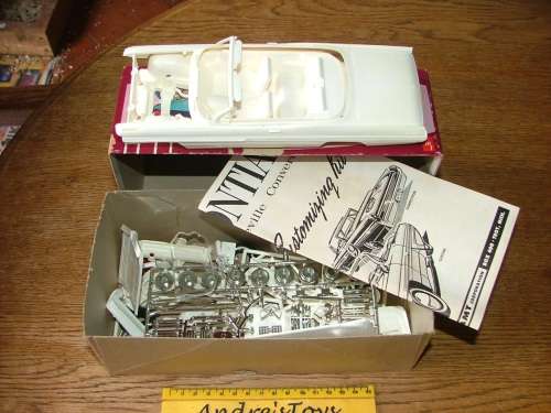 AMT 1962 PONTIAC CONVERTIBLE 3 in 1 RARE VINTAGE KIT -BOXED #149-K 612 in Original Box
