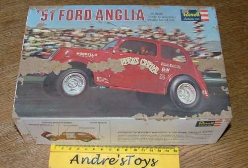 Revell ~ '51 Ford anglia ~ RARE VINTAGE KIT - BOXED #H1269-200