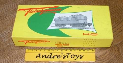 Model Trains 1492B. Fleischmann Ho. Tank Wagon ~ RARE VINTAGE KIT -NR MINT /BOXED