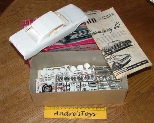 AMT ~ 1962 K112 Galaxie Convertible 3 in 1Customizzing kit ~  RARE VINTAGE KIT - BOXED #149