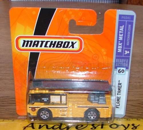 2008  Matchbox ~ No60 Flame Tamer ~ Mint on Short card