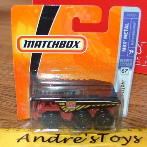 2007 Matchbox ~ No 67 Trash Titan ~ Mint on Short card