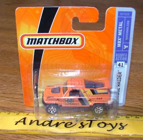2007 Matchbox ~ No41 Ridge Raider ~ Mint on Short card