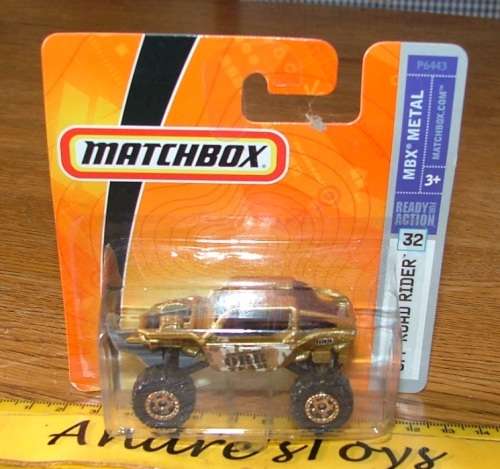 2008 Matchbox ~ No32 Off-Road Rider ~ Mint on Short card