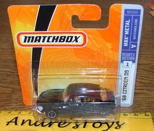 2007 Matchbox ~ No1 '68 Citroen DS ~ Mint on Short card
