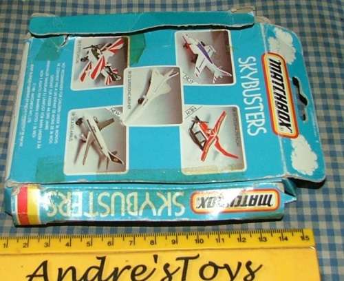 1981 Matchbox ~ Skybusters ~ SB27 Harrier Jet ~ Mint in box