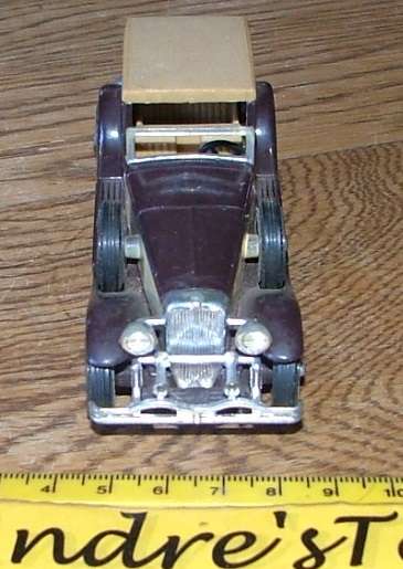 Matchbox MOY ~ Y 4 Model J Duesenberg Town Car  ~  1975 ~ Loose