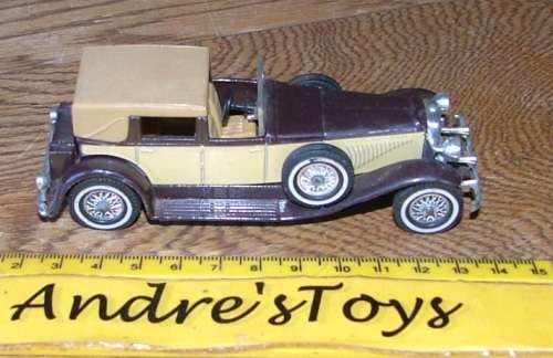 Matchbox MOY ~ Y 4 Model J Duesenberg Town Car  ~  1975 ~ Loose