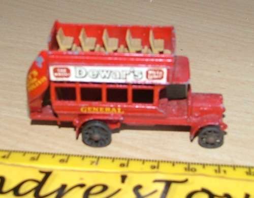 Matchbox Yesteryear LESNEY Nr.2 "B" TYPE BUS 1912-1920 ~ Loose