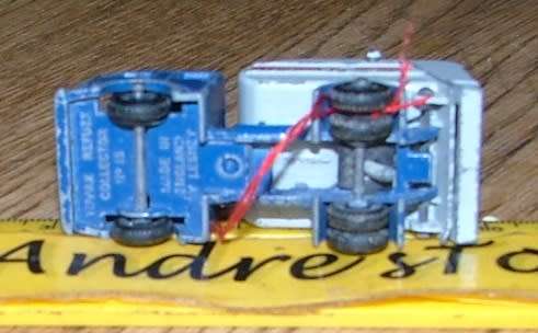 Matchbox Lesney ~ No15 Tippax Refuse Collector ~ Loose