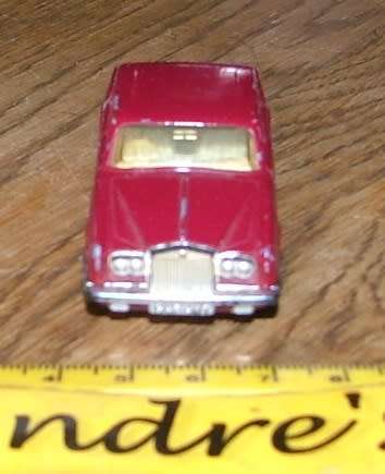 Matchbox ~ Lesney ~ No39 Rolls Royce Silver Shadow ~ Loose
