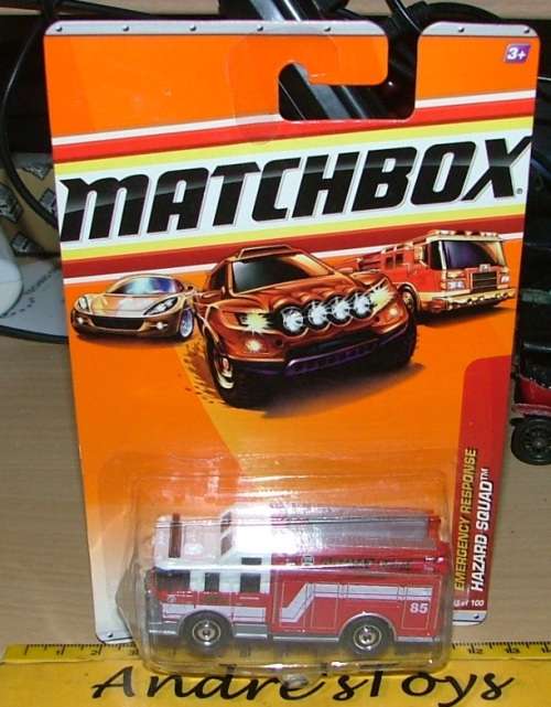2009 Matchbox ~ 51/100 ~ Hazard Squad ~ Mint on Long card