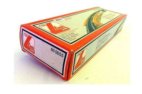 Vintage Lima 5 piece curved bridge set 600055, HO scale in original box
