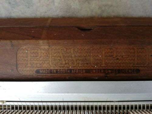 Excellent knitting machine Passap-D, made in South Africa in the early 50's