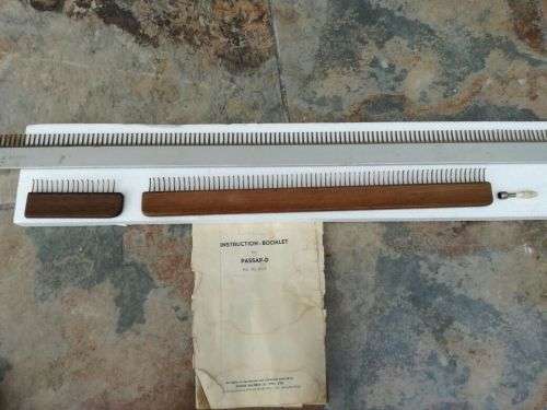 Excellent knitting machine Passap-D, made in South Africa in the early 50's